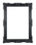 Large Antique Baroque Picture Frame in Black