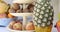 Large assortment of tropical fruits on table 4k movie