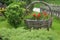 Large Basket in a Garden