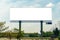 Large Blank billboard ready for new advertisement