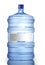 A large bottle of pure water on a white background