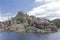 Large boulders by Sylvan Lake.