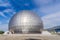The large brilliant dome of the astronomical observatory