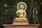 Large Bronze Brass Sakyamuni Gautama Buddha Statue in Buddha caves 6