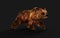 Large Brown Bear with Clipping Path.