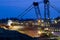 A large bucket wheel excavator in a lignite quarry, Germany