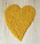 Large bulgur, large-sized bulgur, heart shaped cog corset, bulgur love, turkey bulgur, turkish bulgur.Natural and organic bulgur