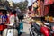 Large Bull in Rishikesh Market