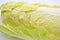 A large cabbage, Peking cabbage located on a white background. Healthy food, healthy food, fresh vegetables.