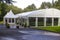 The large canvas marquee at Beech Hill Country House Hotel