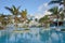 Large caribbean swimmming pool