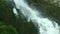 Large cascade waterfall