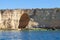 Large cave in the cliffs near Carvoeiro