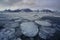 Large chunks of ice in JÃ¶kulsÃ¡rlÃ³n Glacier Lagoon