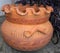 Large clay pot handicraft