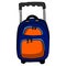 A large closed bag for carrying a trunk on a white background. Suitcase of hand luggage