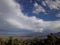 Large cloud formation sweeping low into valley