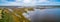 Large coastal salt water lake in Gippsland, Australia.