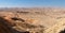 The Large Crater (Makhtesh Gadol) in Negev desert