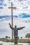 Large Cross Father Statue Mission Nombre Dios Saint Augustine Florida