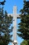 a large cross on the island of Rhodes.