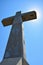 a large cross on the island of Rhodes.