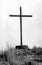 The large cross at the top of Mount Gemi near Amedzofe, Ghana c.1958