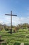 Large cross at the Wipertifriedhof in Quedlinburg