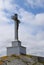 Large crucifix on a hill