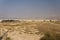 Large desert area in the north of Israel in the afternoon