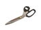 Large dressmaking or tailoring scissors, isolated