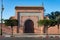 Large Fancy Door and Entrance way in Marrakesh Morocco