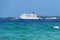 Large ferry boat in Bocas del Toro Panama