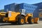 Large front-end loader or all-wheel bulldozer manufacture by the heavy vehicle plant.