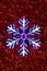 Large Glowing Snowflake Christmas Ornament