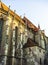 Large Gothic building of the Black Church Biserica Neagra in Brasov, Romania