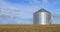 Large grain bin Saskatchewan, Canada 4K