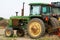 Large Green John Deere Tractor Rural New York State