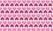 Large hearts seamless pattern on white background.