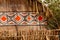 Large house covered with sape grass, Indigenous tribe village near Manaus, Amazonas State, Brazil