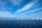 Large Iceberg Floating in Antarctica