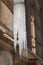 Large icicles in spring