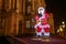 Large illuminated Santa Claus