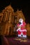 Large illuminated Santa Claus