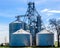 Large Industrial Farm in Lake Geneva, WI with Brock Silos