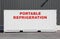 Large Industrial Portable Refrigeration System