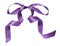 Large lilac silk ribbon bow