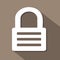Large Lock Icon great for any use, Vector EPS10.