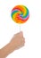 Large lollipop on stick