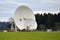 Large long range satellite dishes
